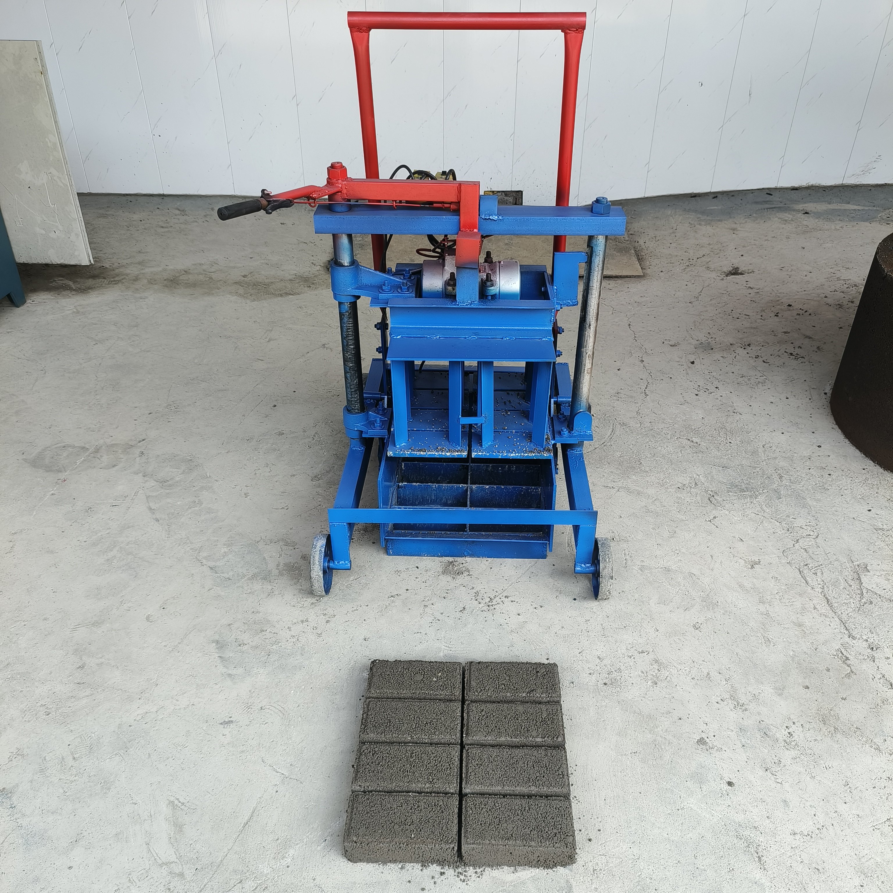 Red Brick Making Machine Manual Brick Making Machine Brick Making Machine Ivory Coast