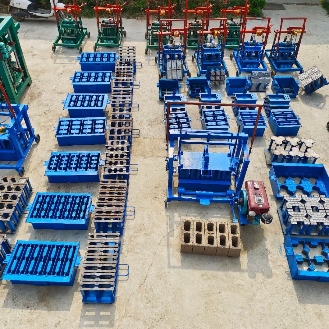 Red Brick Making Machine Manual Brick Making Machine Brick Making Machine Ivory Coast