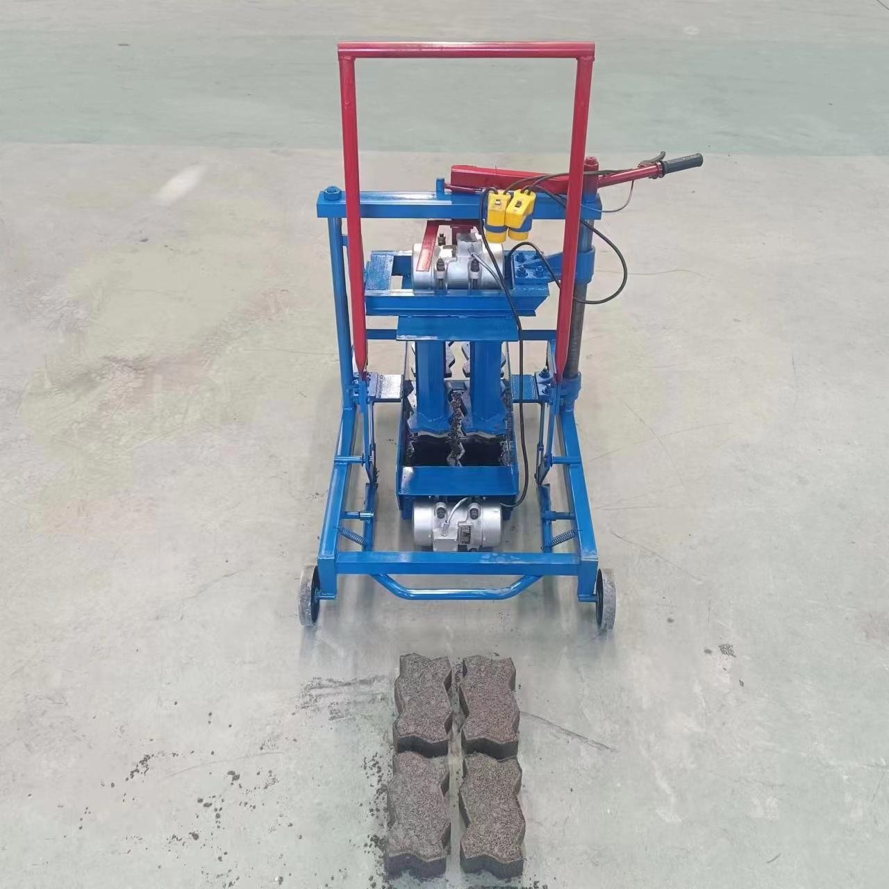 Manual Brick Making Machine Stone Mill Brick Molding Machine Clay Extruder Cement Block Make Machine