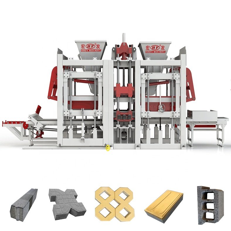 Energy Saving High Automatic Block Brick Making Machinery Clay Brick Making Machine Hollow Bricks Machine China Price For Build