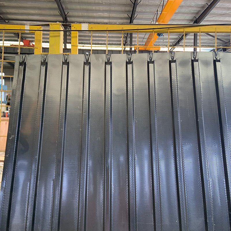 Forward Trapezoidal Sheet Metal Roof Tile Making Machine For Construction Works