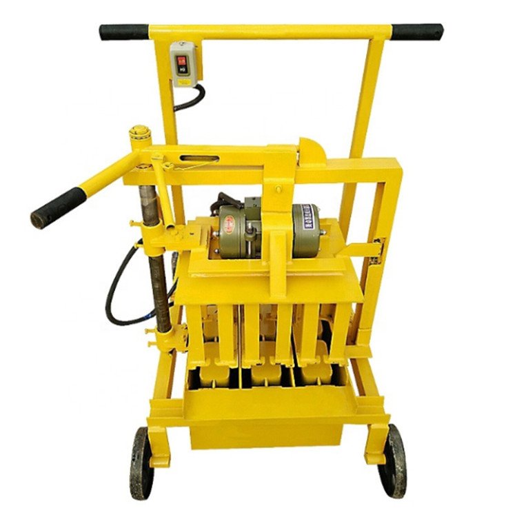 hollow concrete block making molds QMJ2-45 brick making machinery mouldings