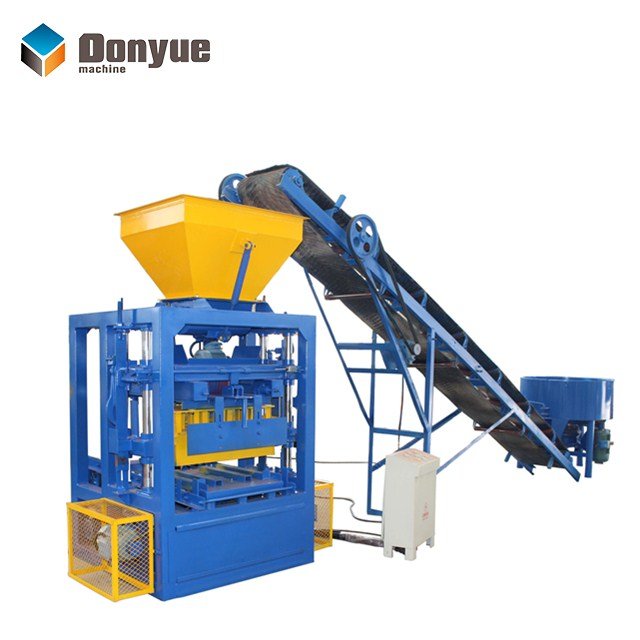 QT4-24 concrete hollow block making machine price list of concrete block making machine brick making machinery
