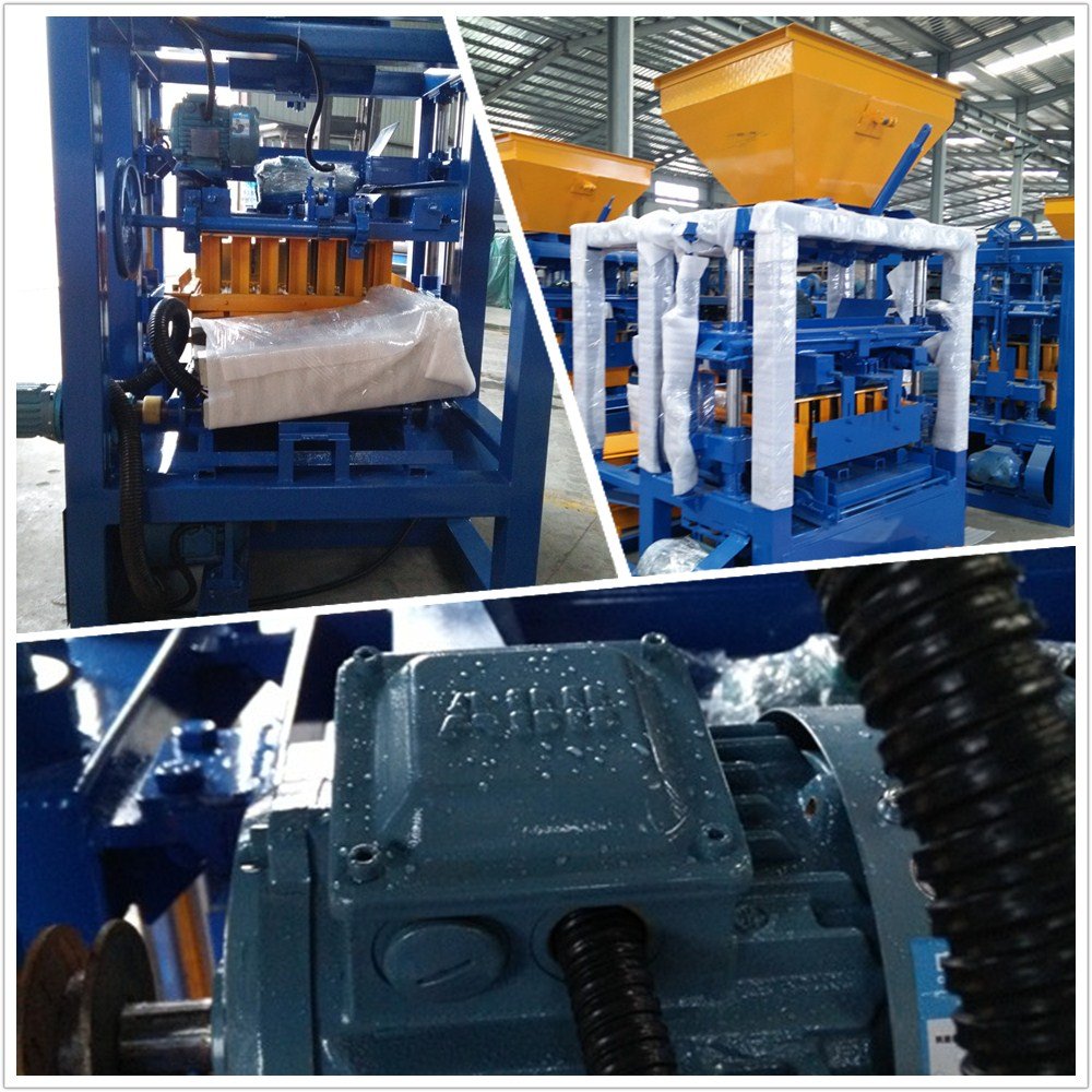 QT4-24 concrete hollow block making machine price list of concrete block making machine brick making machinery