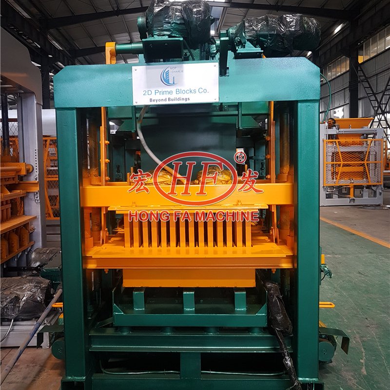 Semi Automatic QT4-25C Cement Concrete Solid Building Block Making Machine Good Price Block Brick Making Machinery