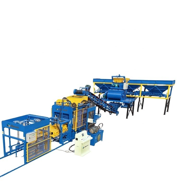 2023 Big sale QT6-15 full automatic concrete brick making machinery high profit concrete brick production line promotion price