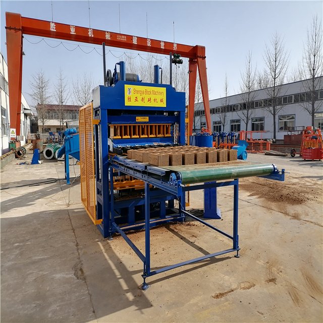 SY7-10 full automatic hydraulic clay interlock brick making machine production line for sale
