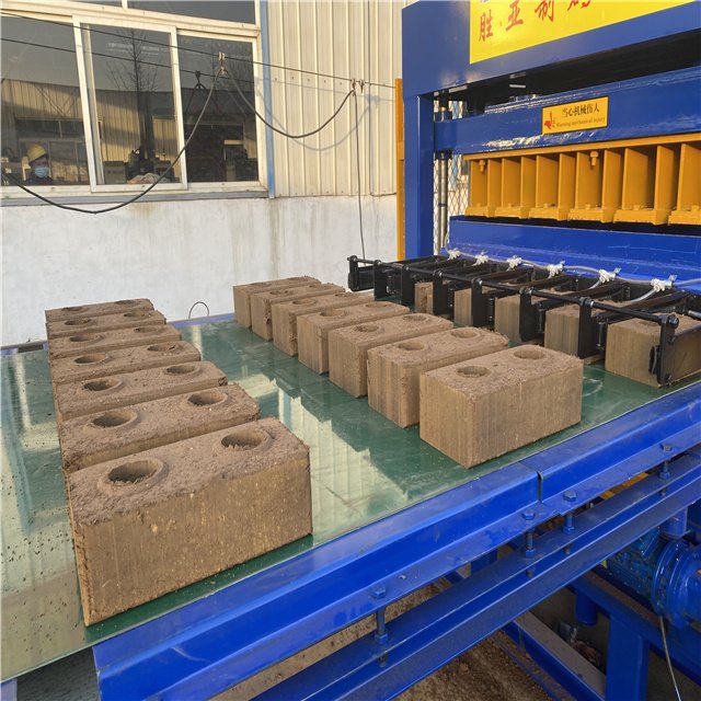 SY7-10 full automatic hydraulic clay interlock brick making machine production line for sale