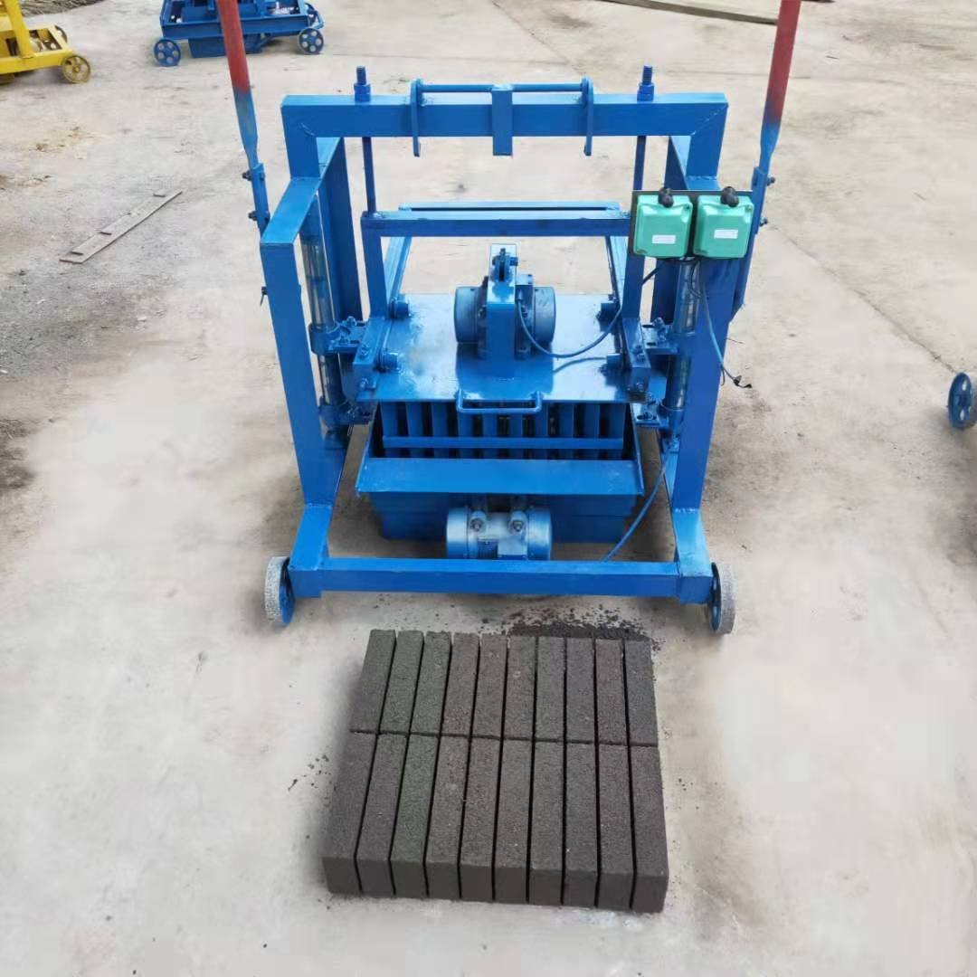 concrete block maker Hongfa QT4-35 Brick Making Machine For Cement Products