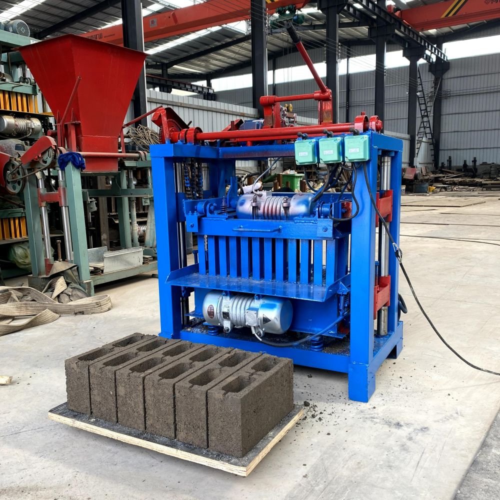 Low investment 4-35A smart standard fixed into pavement brick machine interlocking brick mold manufacturer