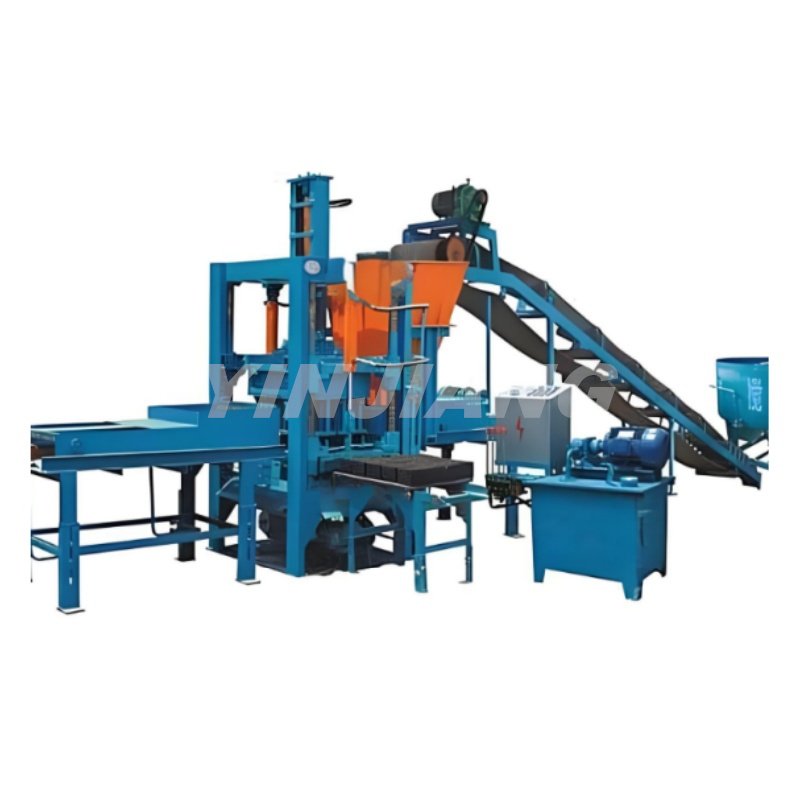 Fully automatic interlocking brick cement brick making machine/4-35 concrete hollow block forming machine