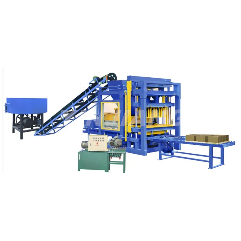 Fully automatic interlocking brick cement brick making machine/4-35 concrete hollow block forming machine