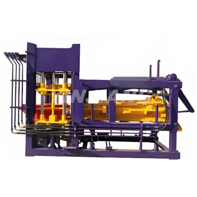 Fully automatic interlocking brick cement brick making machine/4-35 concrete hollow block forming machine