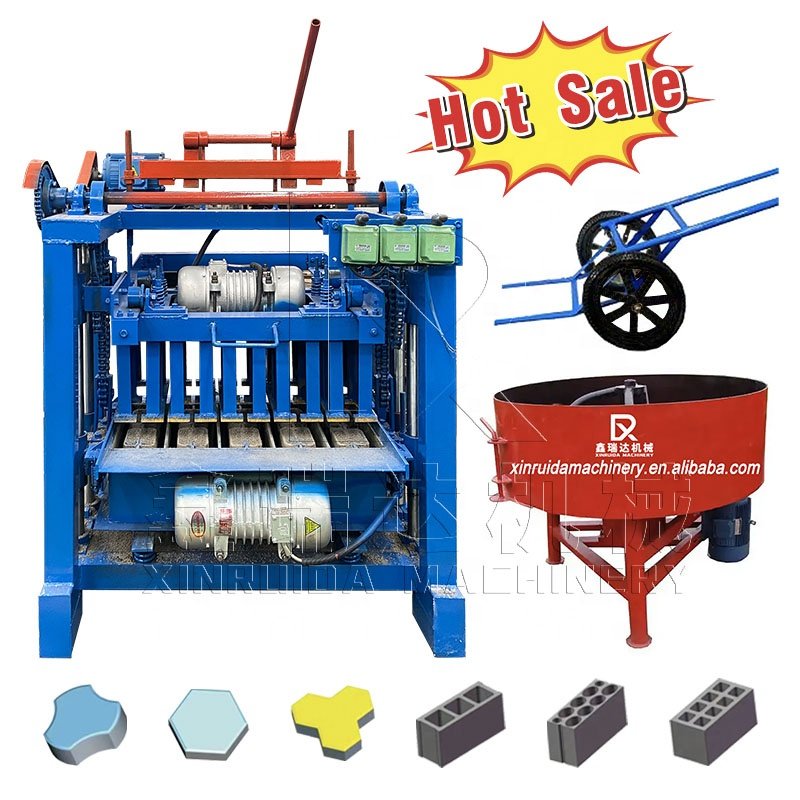 Hydroform Manual Interlocking Brick Making Machine Solid Cement Brick Making Machine