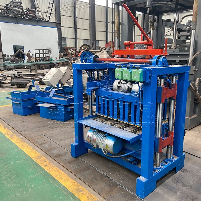 Hydroform Manual Interlocking Brick Making Machine Solid Cement Brick Making Machine