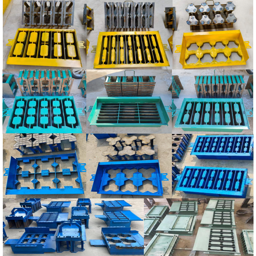 Prices Of Brick Moulding Machine In Papua New Guinea 4-35 Mold Supports Customized Brick Making Machine