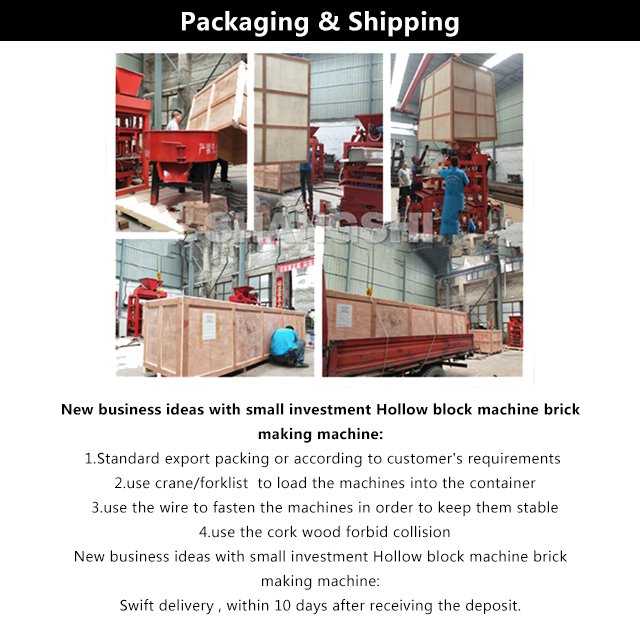 New business ideas with small investment Hollow block machine brick making machine