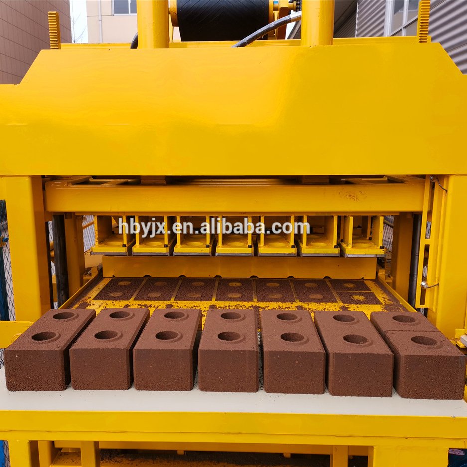 HBY7-10 Automatic Clay Interlocking brick Pressing Red Soil brick machine Sale In Bangladesh, Thailand, Indonesia, Malaysia