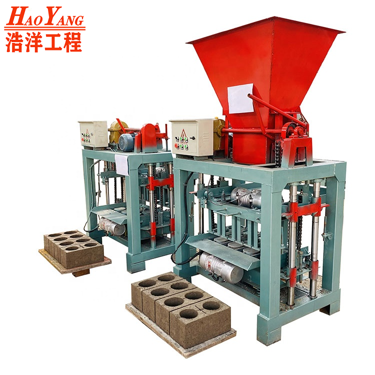 Red clay brick automatic brick making machine