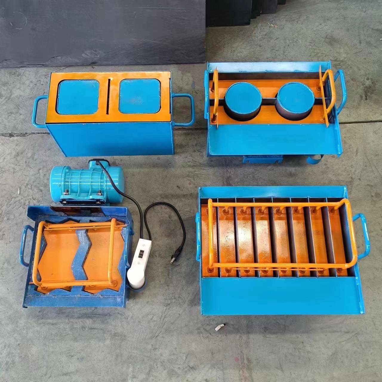 Brick making machinery hollow block making machine manual pressing interlock brick making machine in kenya