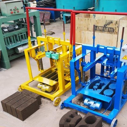 Small business machine creative concrete brick making machine block making machine business ideas