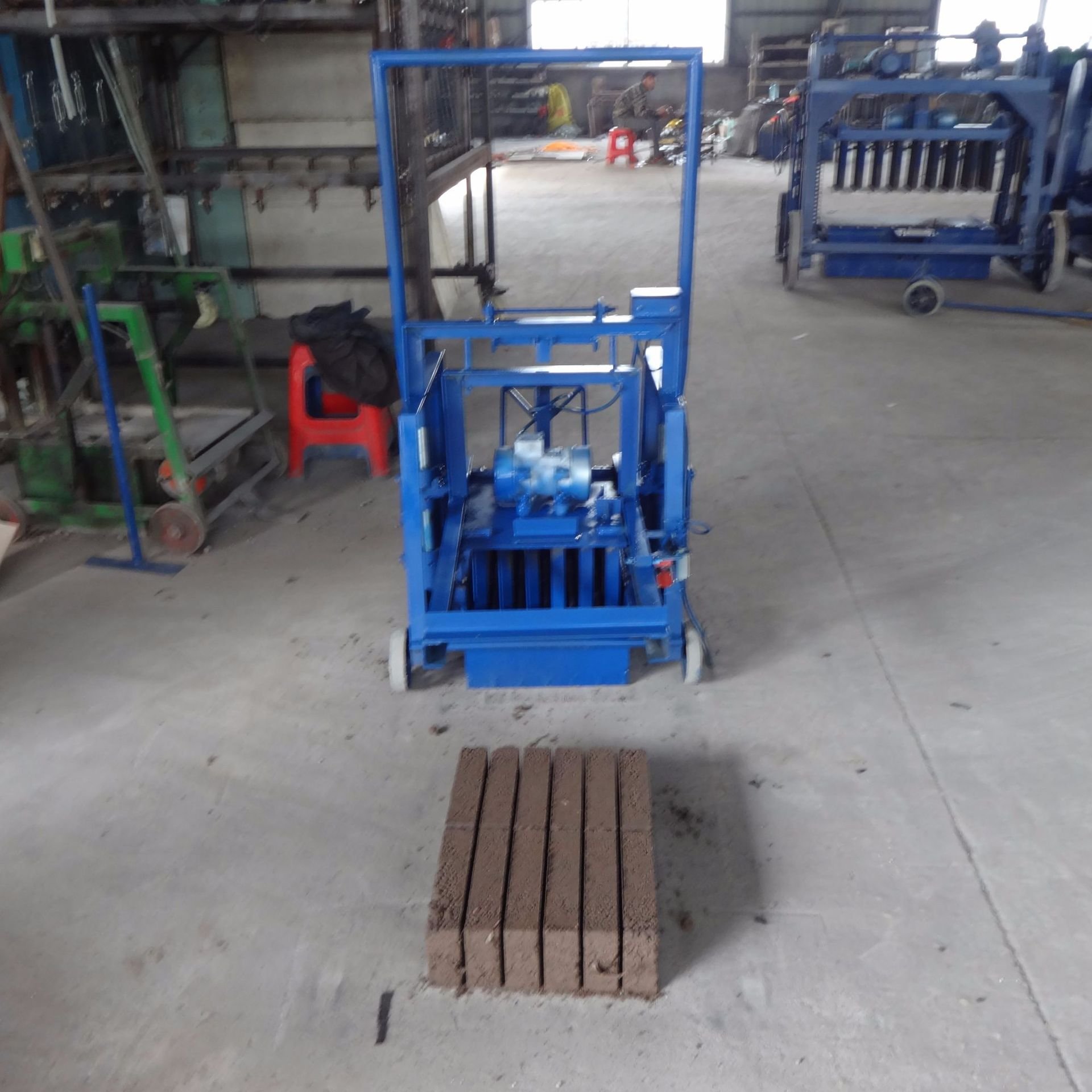 Small business machine creative concrete brick making machine block making machine business ideas