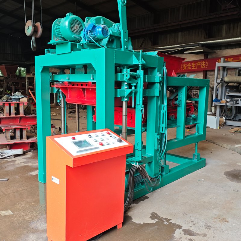 QTJ4-26 brick moulding machine brick making machinery concrete block press concrete block machine