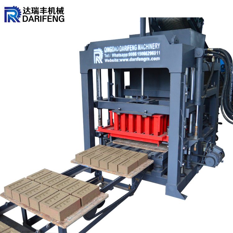 QT4-18 concrete fly ash paver automatic Chb female somalia brick making machine hot sale