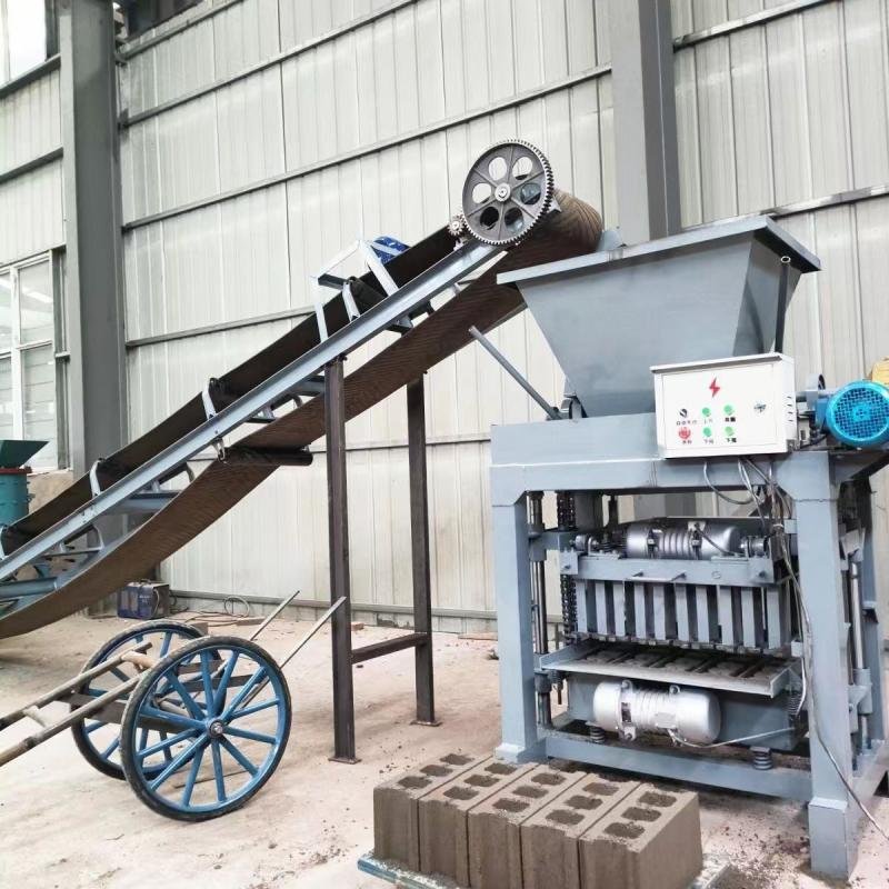 Popular XT3-45B Manual Hollow Interlocking Block Brick Making Machine With Low Price