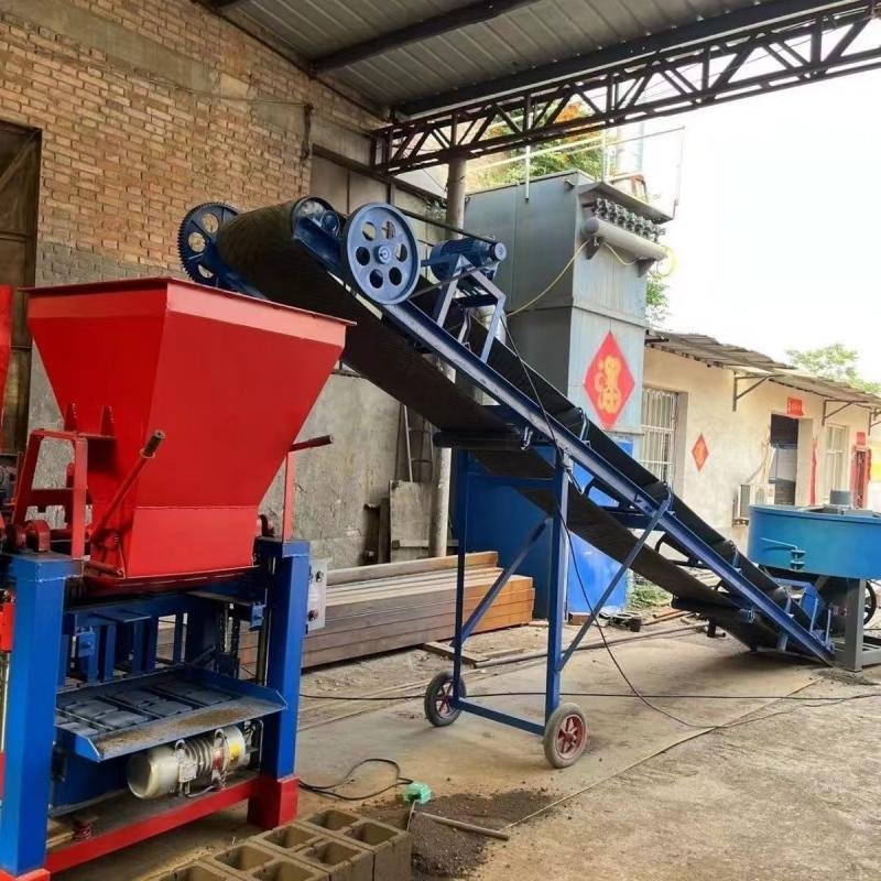 Popular XT3-45B Manual Hollow Interlocking Block Brick Making Machine With Low Price