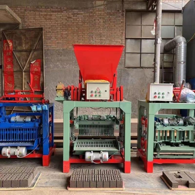 Popular XT3-45B Manual Hollow Interlocking Block Brick Making Machine With Low Price
