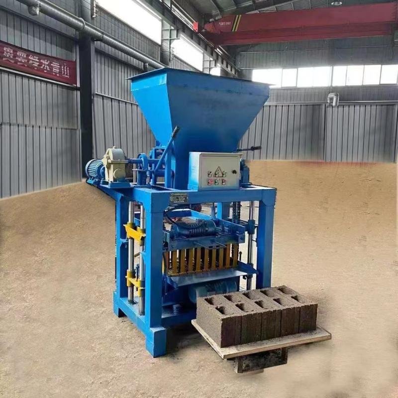 Popular XT3-45B Manual Hollow Interlocking Block Brick Making Machine With Low Price