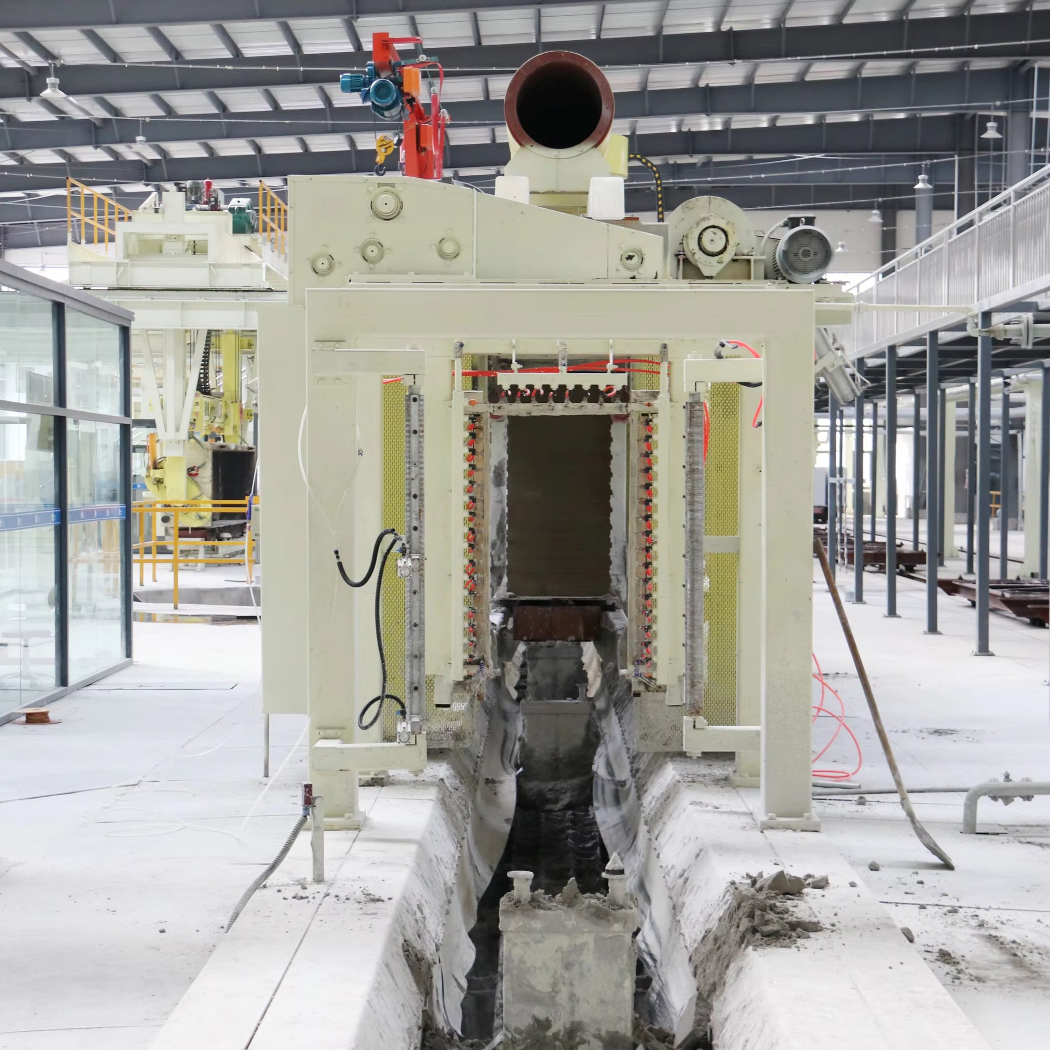 500000m3 Tailing Sand High Silicon Automatic Autoclaved Aerated Concrete Brick Making Machine for Building Material