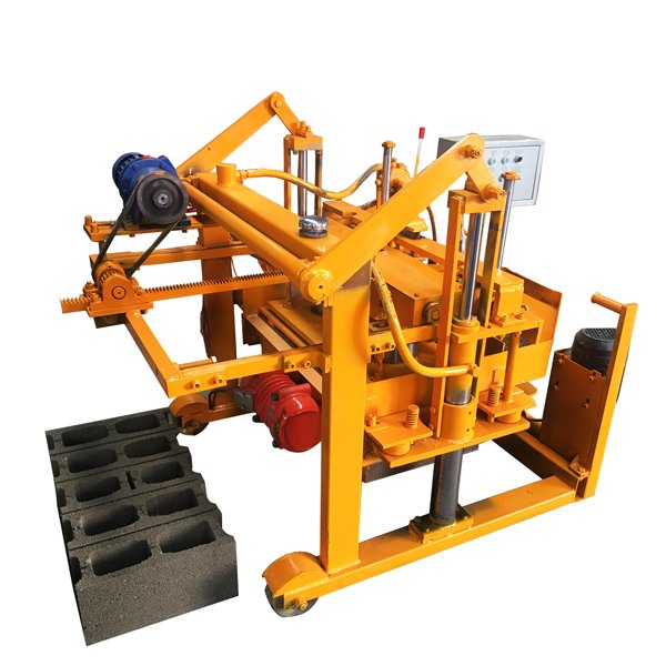 Wholesale Customized Make Brick Egg Laying Machines Qt40-3a Manual Mobile Block Machine
