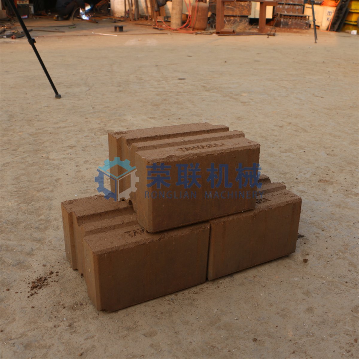 compressed earth block machine RL2-20 Semi-automatic Clay Brick Making Machine