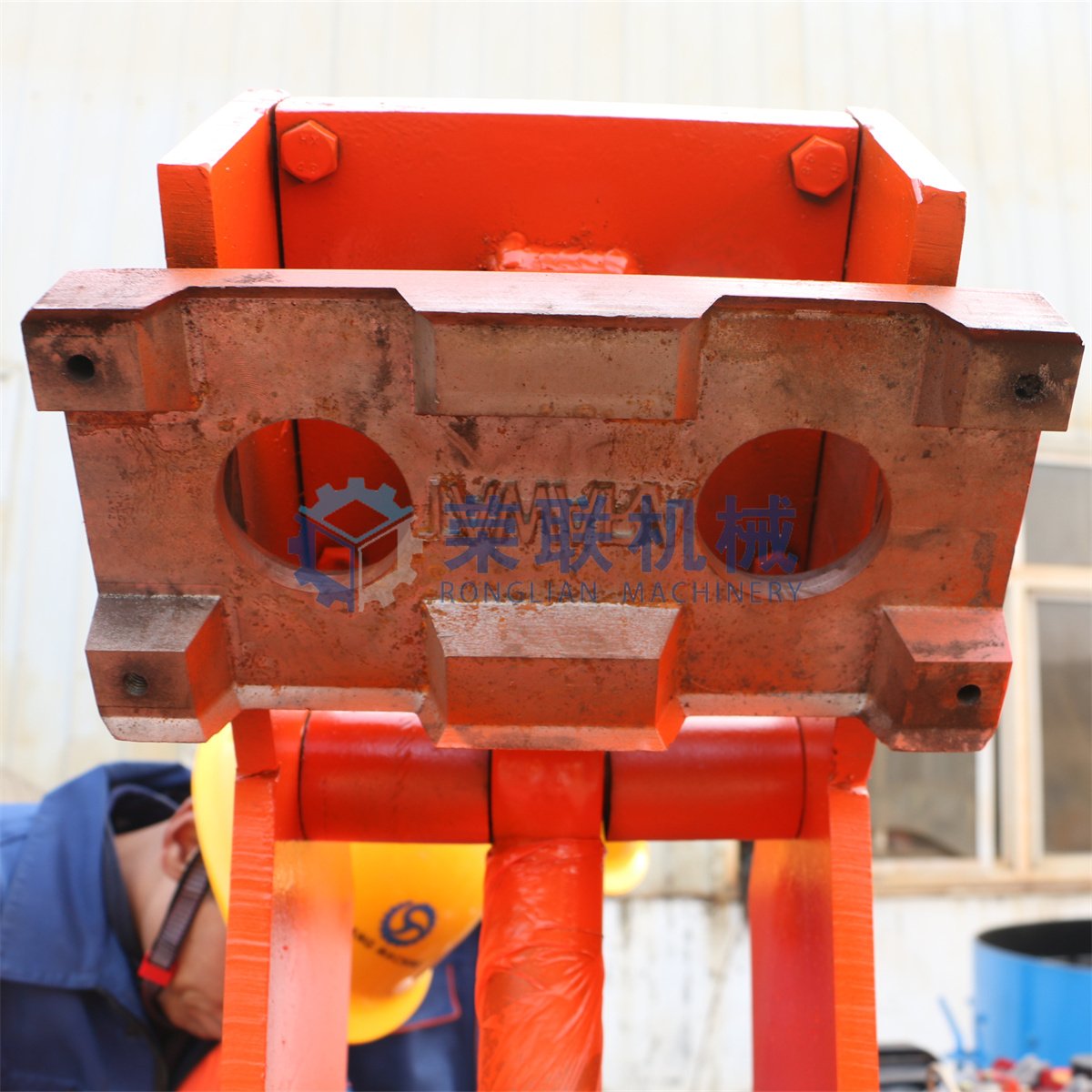 compressed earth block machine RL2-20 Semi-automatic Clay Brick Making Machine
