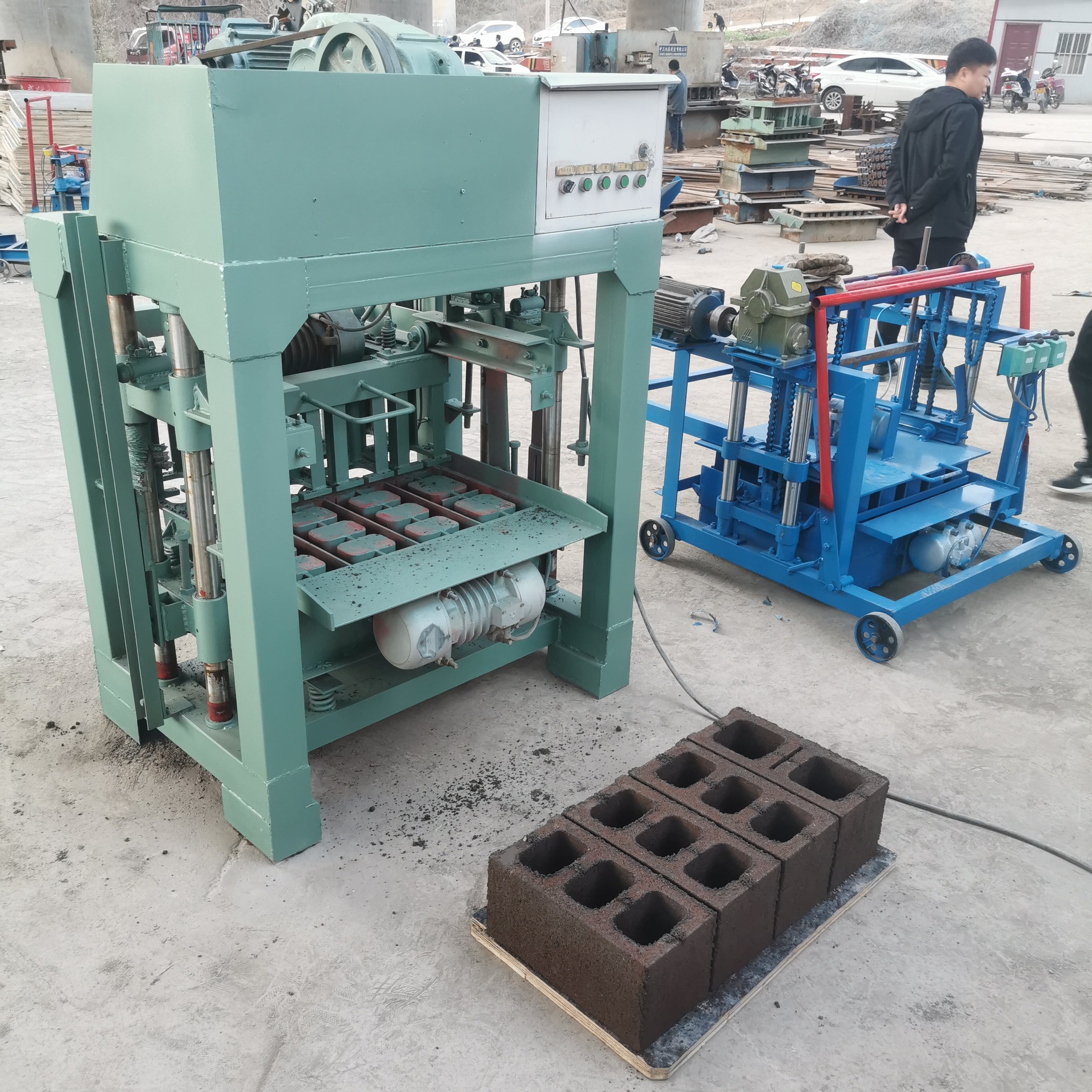 Brick Making Machine Cement Block Making Machine Commercial Brick Making Machine