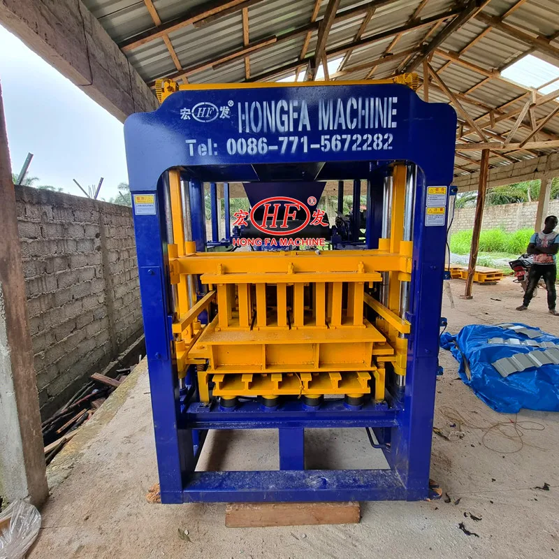 QT4-15 Fully Automatic Cement Block Making Machine Concrete Bricks Making Machinery Hollow Interlocking Block Brick Machine