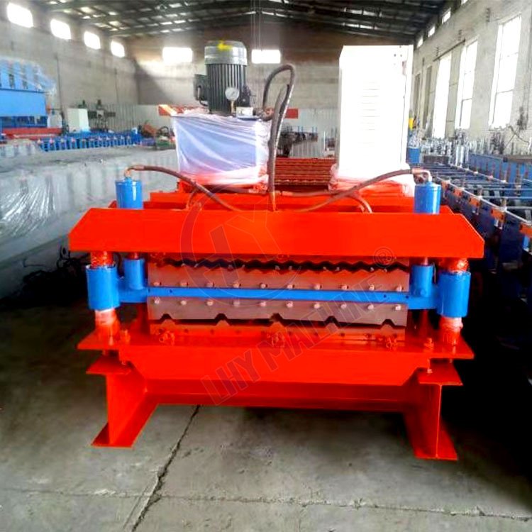 Corrugated Iron Roof Sheet Metal Zinc IBR Roofing Roll Forming Machine For Sale Tile Making Machine