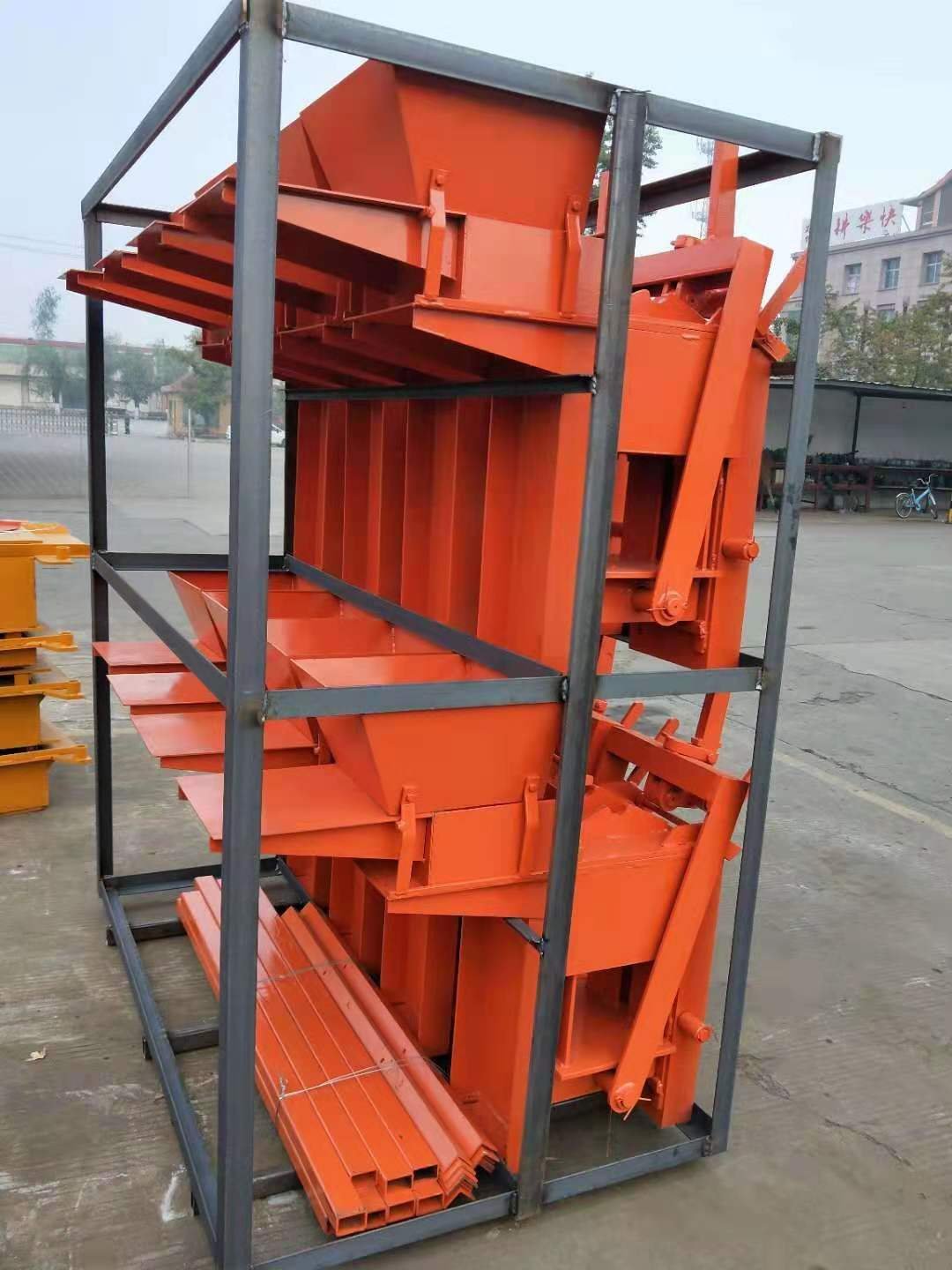 Shengya Low Price Hand Press QMR2-40 Interlocking Manual Compressed Earth Clay Brick Making Molding Machine for Africa