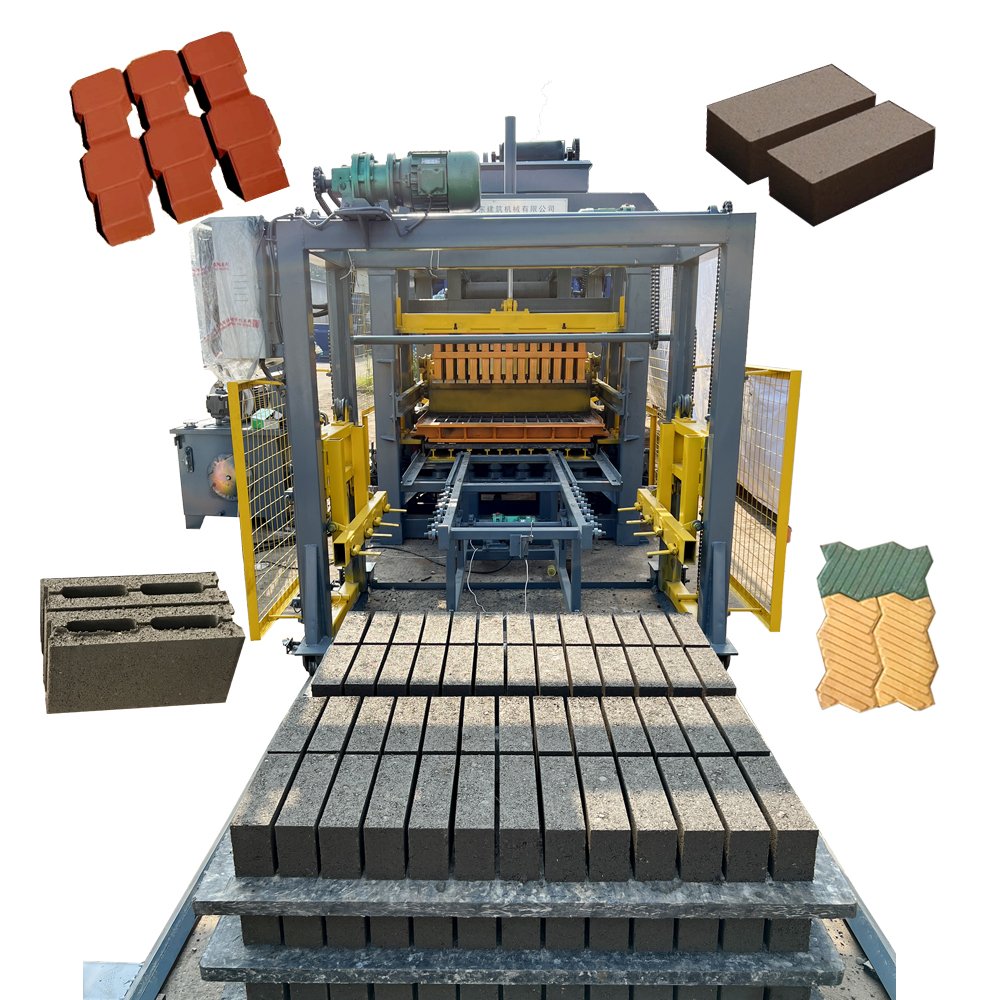 KAIDONG QT5-15 Cement Concrete Hollow Block making machine Paver brick machine making Automatic Construction machine