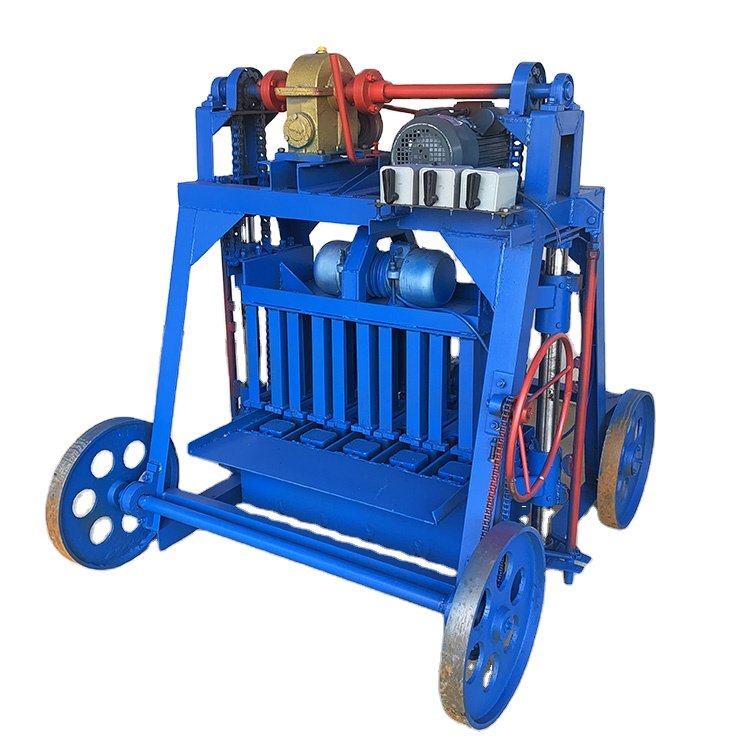High quality block factory build well brick making machine interlock brick machine