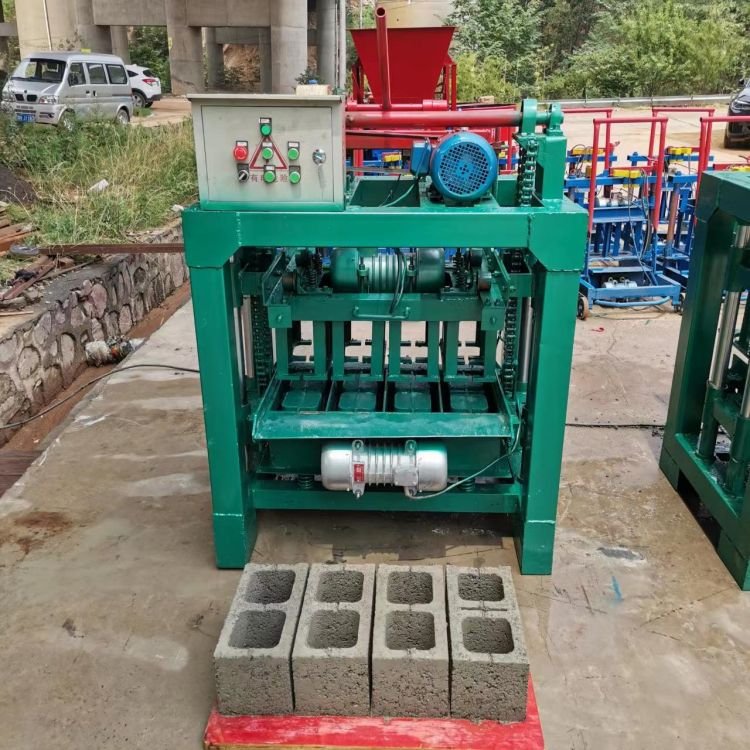High quality block factory build well brick making machine interlock brick machine