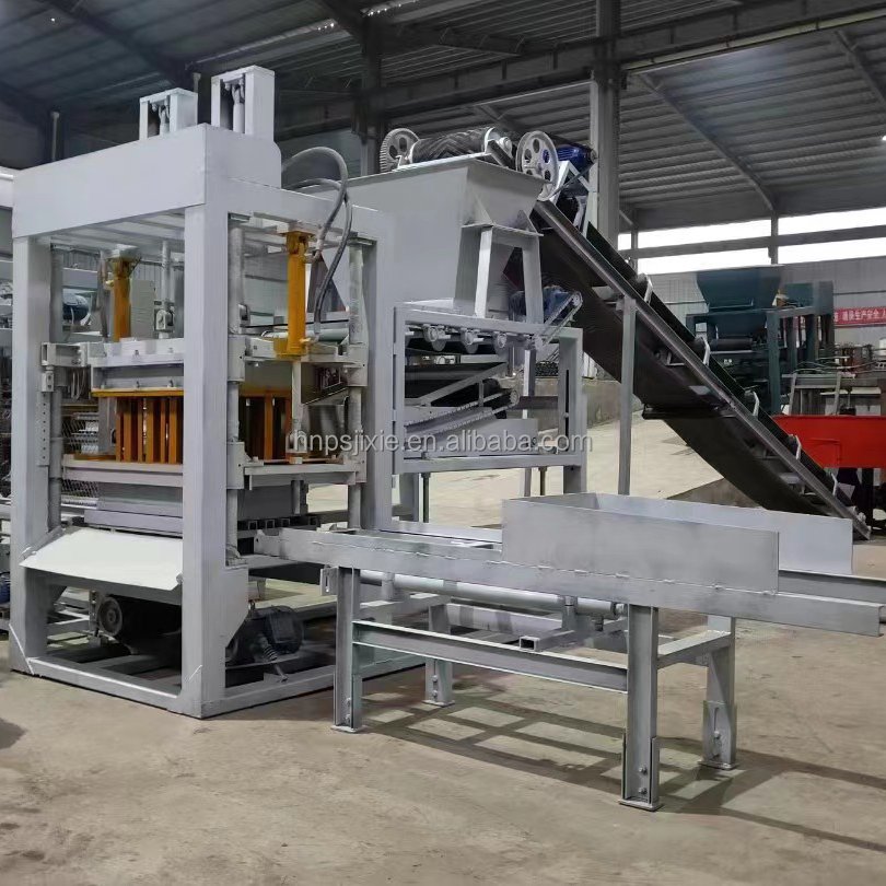 Benin Small hand-push mobile cement hollow brick brick making machine 4-45 brick press machine