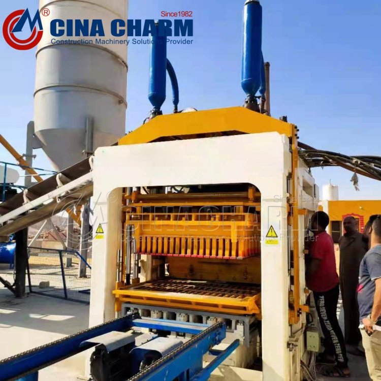 Solid cement hollow brick production line concrete paving brick making machine clay block forming machine