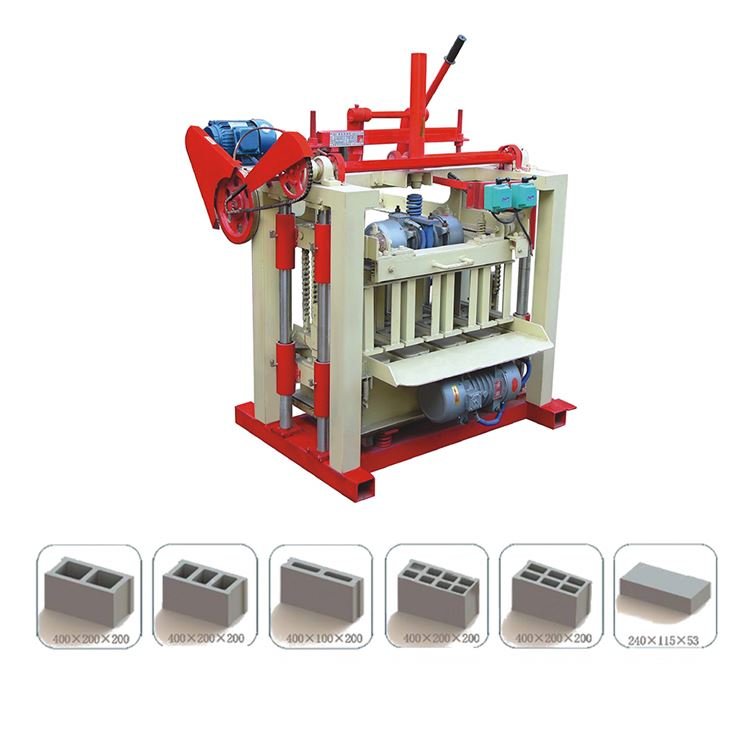 QTJ4-10 concrete cement block making machine solid paving brick making machinery hollow brick making machine