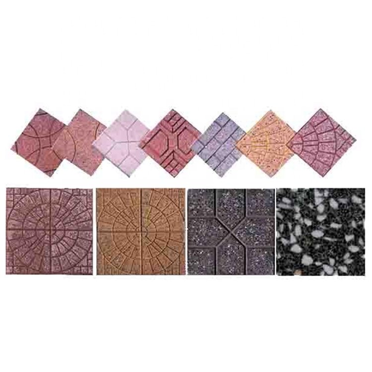 Indoor Terrazzo Floor Tile Press Smooth Floor Tile Making Machine Double Layer Rotary Machines For Manufacturing Ceramic Tiles