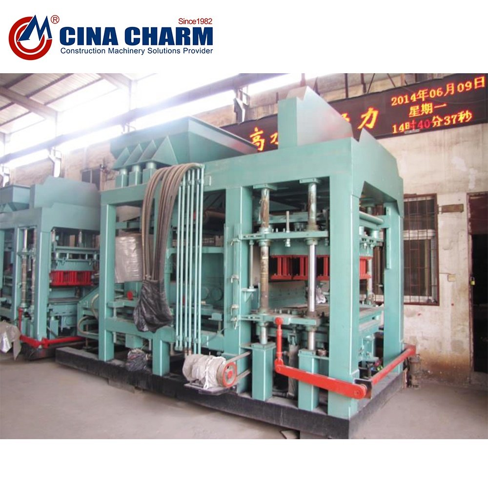 Low price high productive QT4-25 automatic block machine line on sale