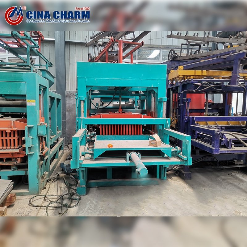 Low price high productive QT4-25 automatic block machine line on sale
