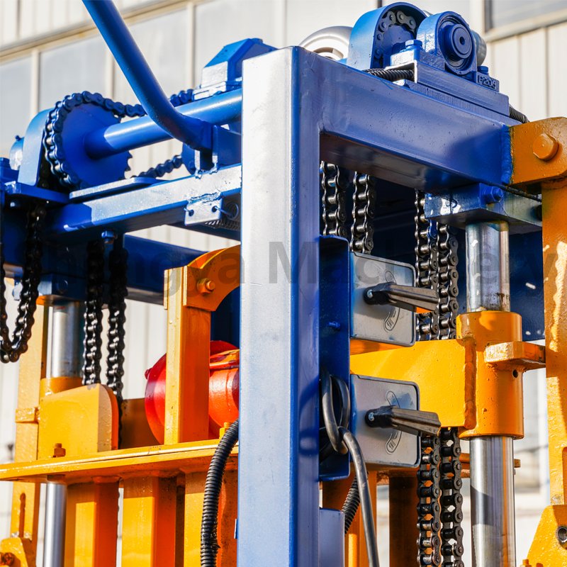 popular qm2-45 small brick making machine compressed earth brick machine hollow block making machine